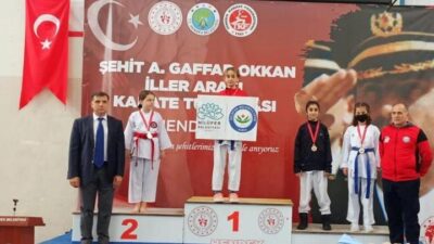 Nilüferli karatecilerden 7 madalya