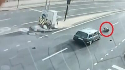 Bursa’da dehşet anları kamerada! Kimse ne olduğunu anlayamadı
