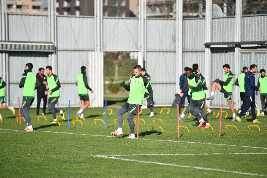 Bursaspor koordinasyon ve çabukluk çalıştı