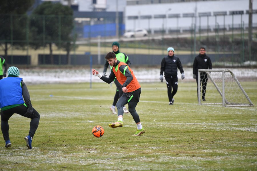 Bursaspor taktik çalıştı