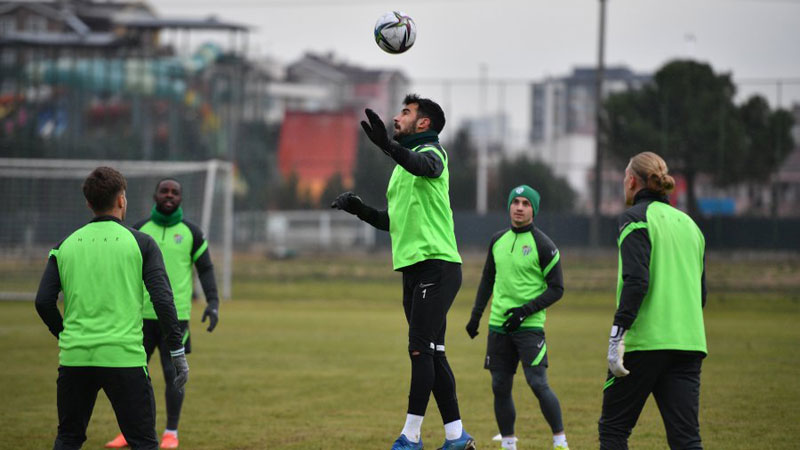 Bursaspor pas pres çalıştı