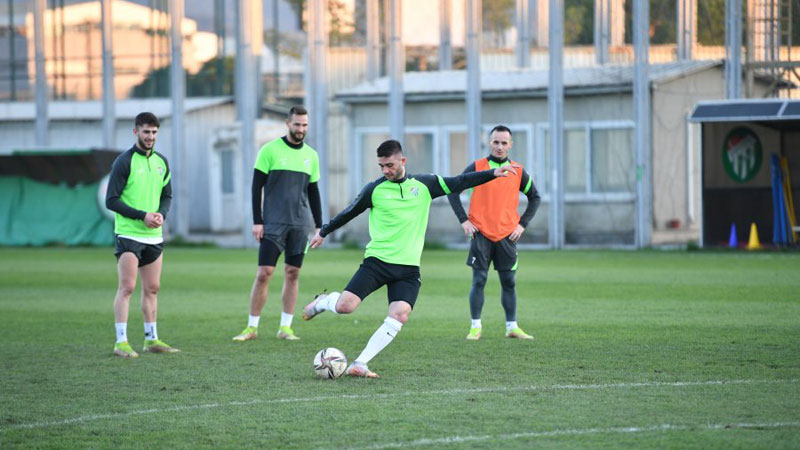 Bursaspor taktik çalıştı