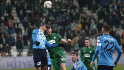 Bursaspor ezdi ama yıkamadı! Çok yazık oldu…