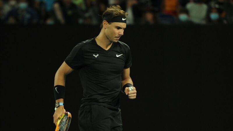Kariyerinde 20 grand slam şampiyonluğu bulunan İspanyol tenisçi Rafael Nadal,