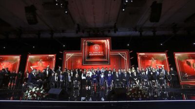 ‘Yıldızların Gecesi-Team Türkiye Tebrik Resepsiyonu’ düzenlendi