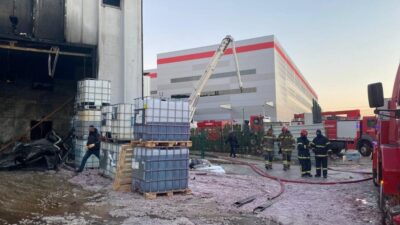 Bursa’da yangın çıkan fabrikadan açıklama…