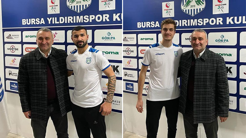 Yıldırımspor’dan iki transfer daha TFF 3.Lig 1.Grup'taki temsilcimiz Bursa Yıldırımspor, kadrosunu 2 oyuncuyla daha