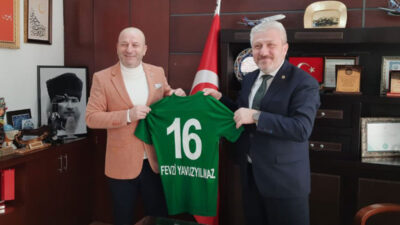 Bursaspor’dan İl Sağlık Müdürü’ne ziyaret