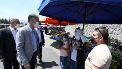 İnegöl’de pazartesi pazarına yeni formül