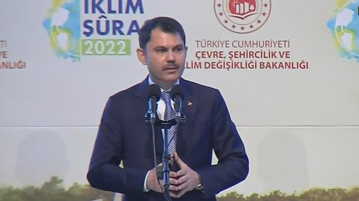 İklim Şurası’nda Bakan Kurum’dan önemli mesajlar