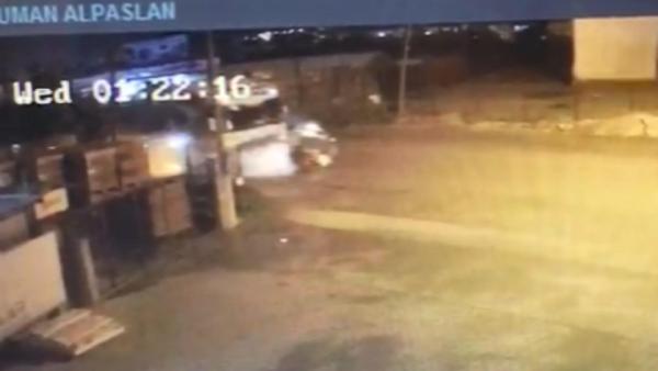 Bursa’daki feci kaza kamerada