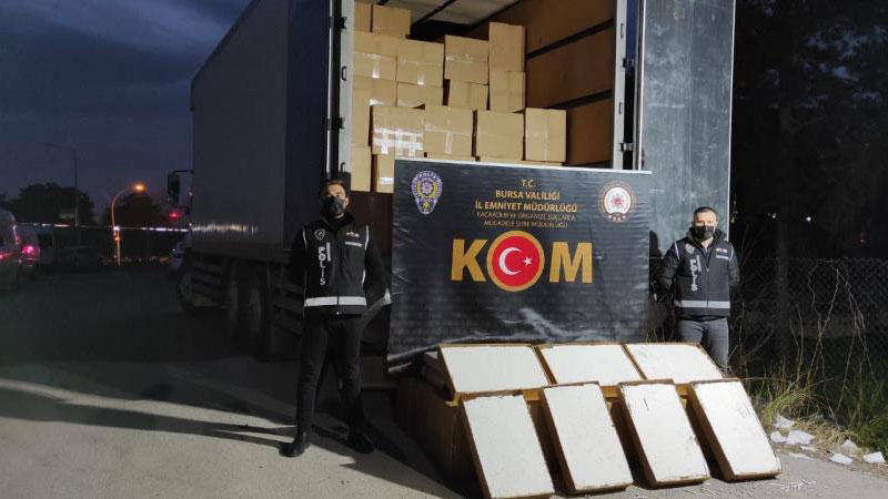 Bursa’da ele geçirildi! Piyasa değeri dudak uçuklattı