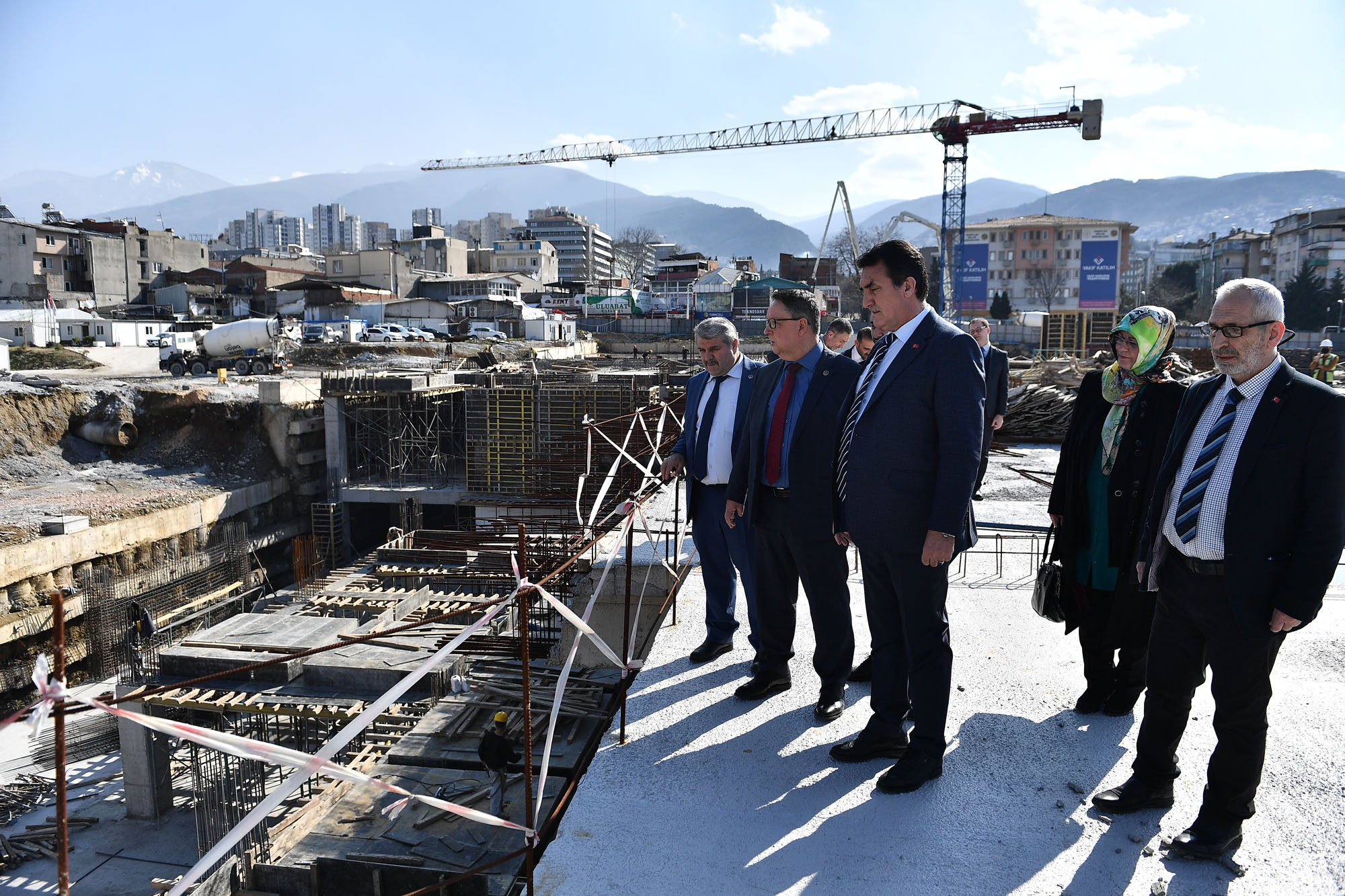 BBP, Osmangazi Meydanı şantiyesinde