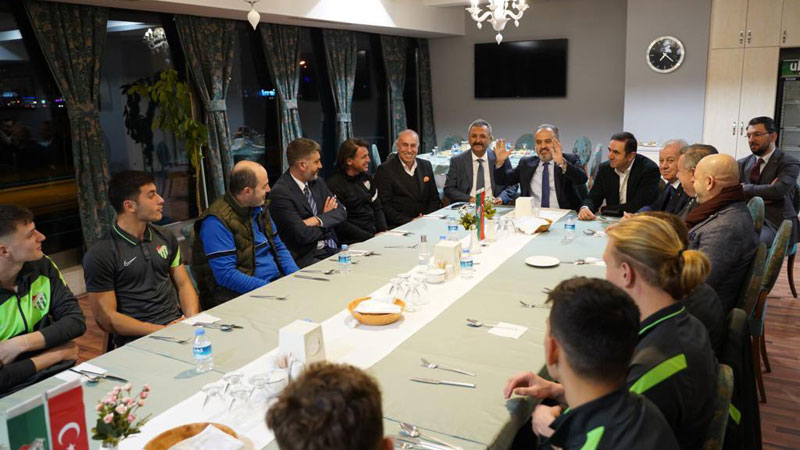 Aktaş’tan Bursaspor’a sürpriz ziyaret