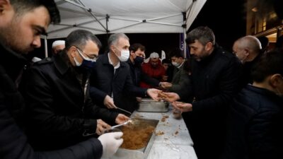 Helva geleneği Miraç kandilinde de devam etti