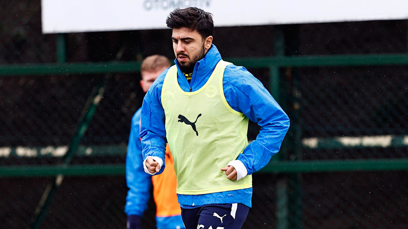 Ozan Tufan antrenmana çıktı