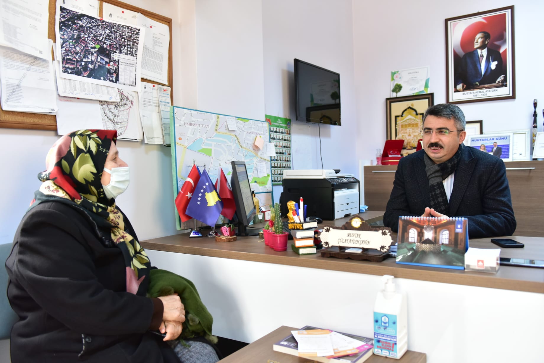 Başkan Yılmaz, Yıldırım’ı mahalle mahalle geziyor