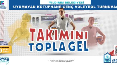 Yıldırım’da futsal ve voleybol turnuvası