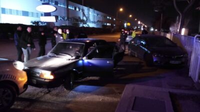 Bursa’da alkollü sürücü kaçarken kazaya karıştı!