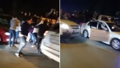 Bursa’da akıl almaz görüntüler! Yol kapatıp…