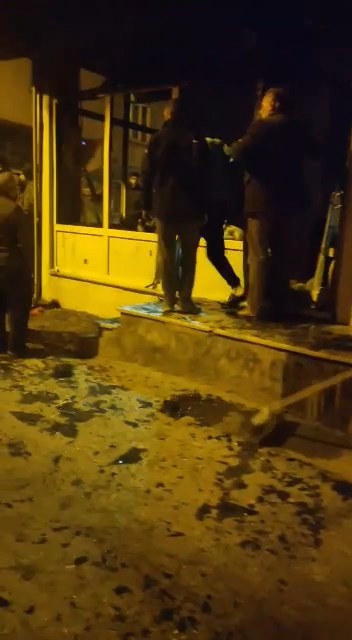 Bursa’da küçük tüp patladı, yangın çıktı