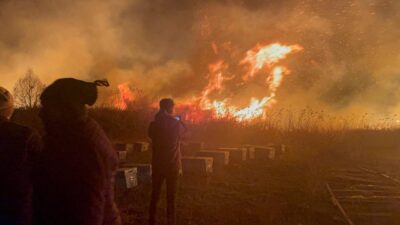 Bursa’da korkutan yangın