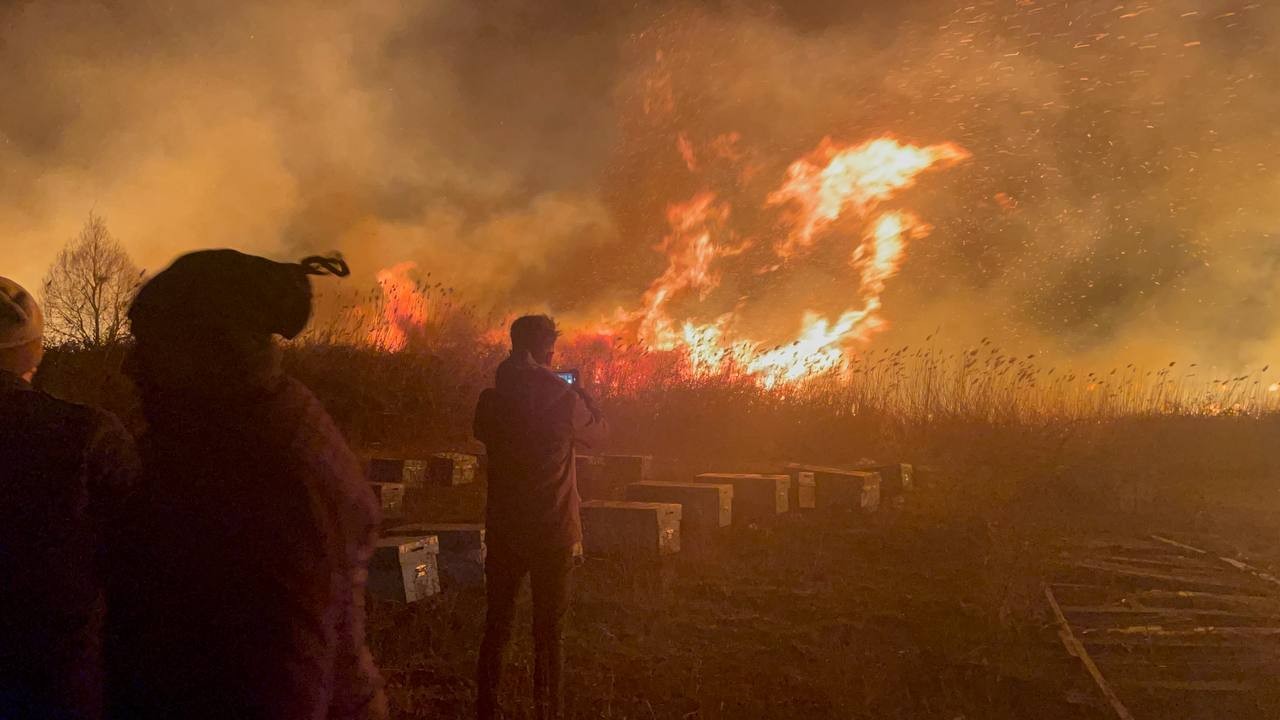 Bursa’da korkutan yangın