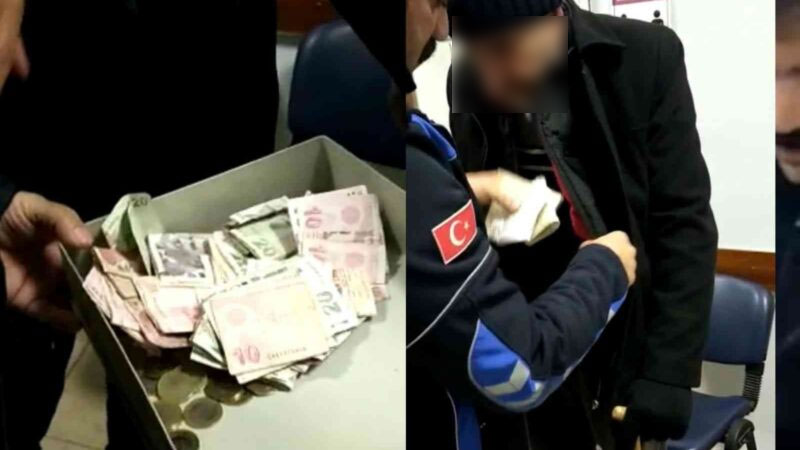 Bursa’da dilencinin üzerinden çıkan para şaşırttı