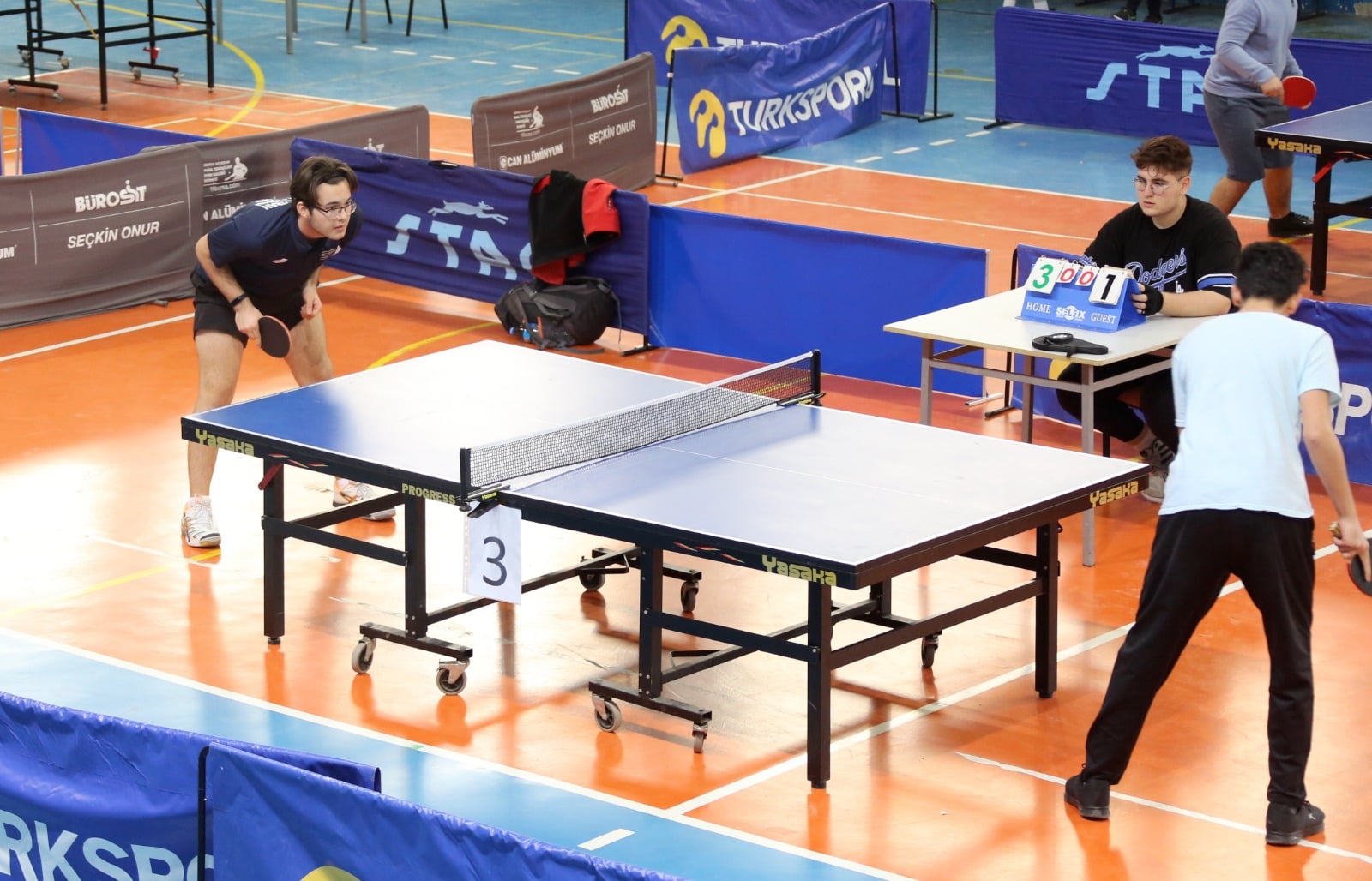 Gürsu’da bireysel masa tenisi turnuvası Gürsu’da bireysel masa tenisi turnuvası