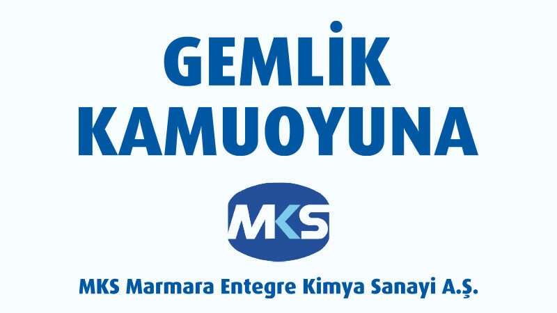 Gemlik Kamuoyuna MKS Marmara olarak proseslerimizin temel gereksinimi olan soğutma ihtiyacının yeni