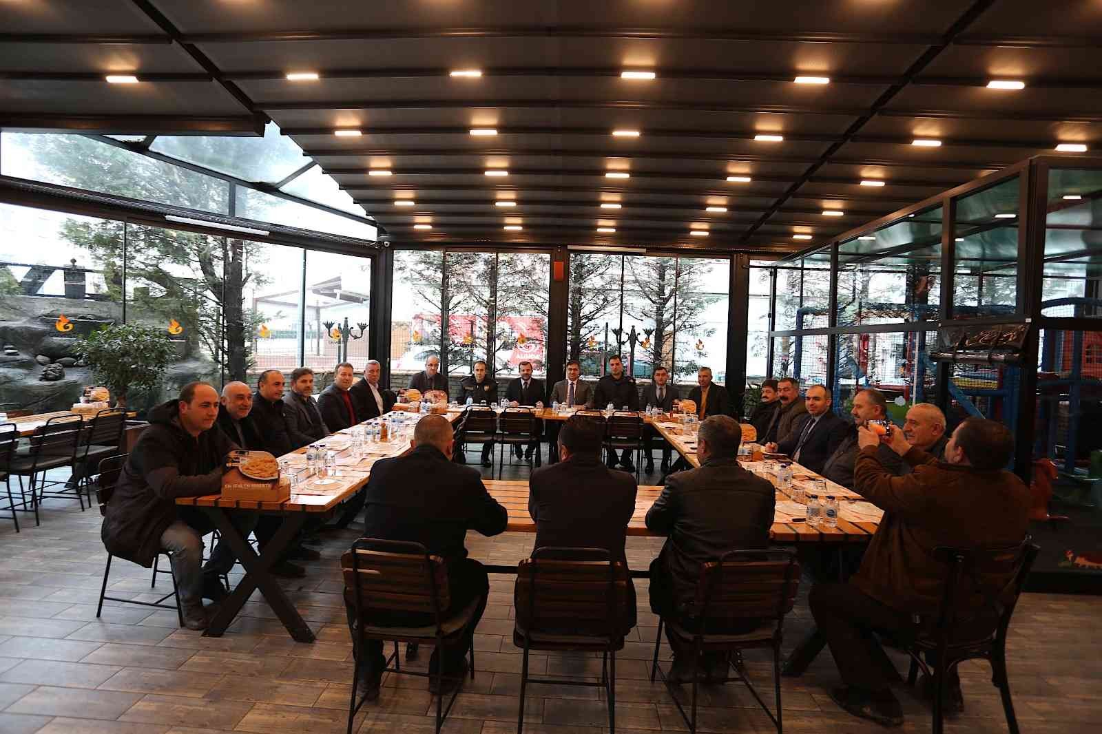 Gürsu’nun muhtarları mahallelerinin ihtiyaçlarını anlattı