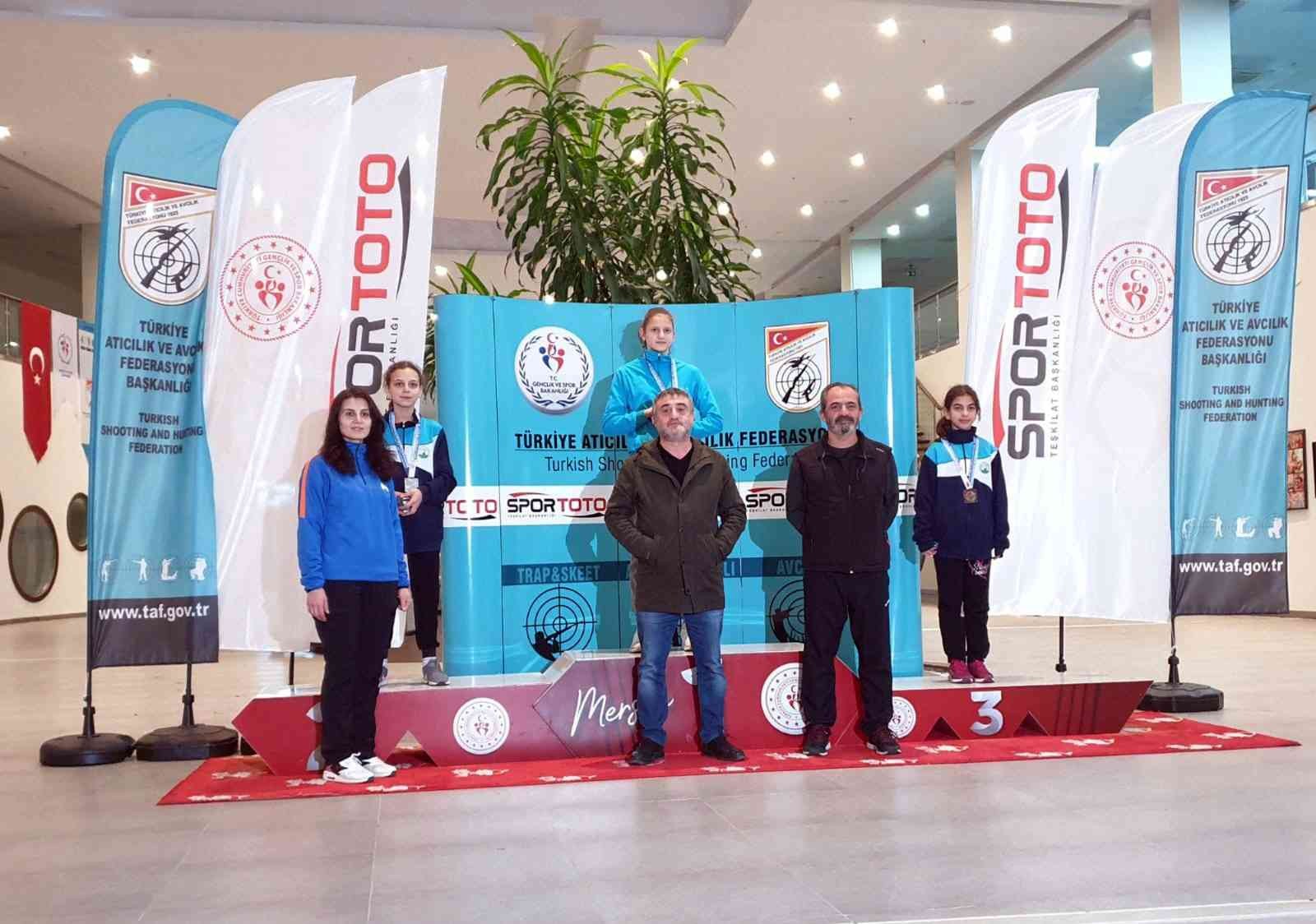 Havalı silahlarda Osmangazi başarısı Havalı silahlarda Osmangazi başarısı