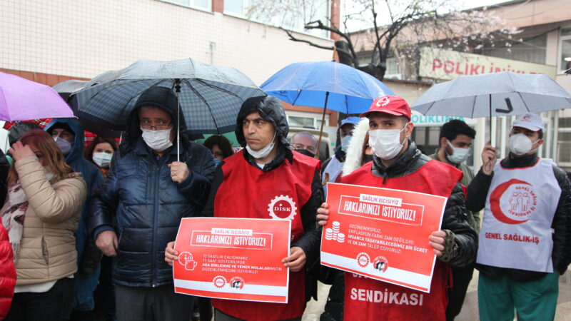 Bursa’da hekimler 7 hastanede iş bıraktı!