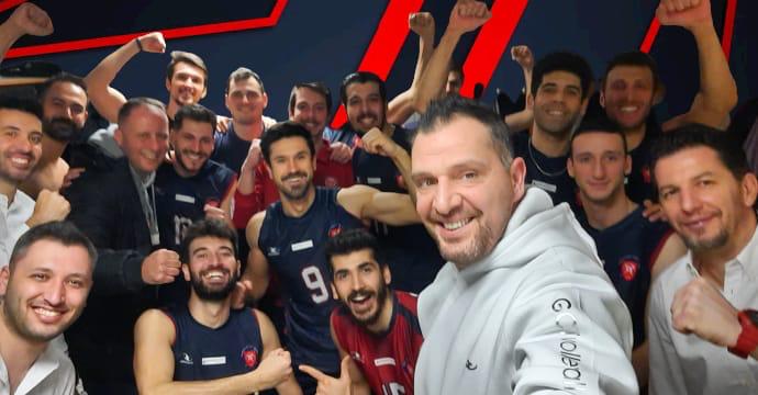 Voleybol Erkekler 1. Ligi’nde mücadele eden temsilcimiz Hekimoğlu Global Connect