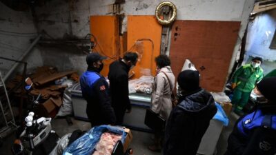 Bursa’da kaçak tavuk operasyonunda şoke eden görüntü