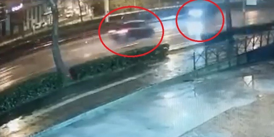 Bursa’da dehşet anları kamerada… Sol şeritte tersten geldi, faciaya yol açtı