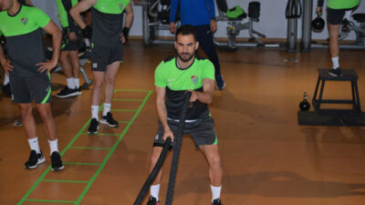 Bursaspor salonda kuvvet çalıştı