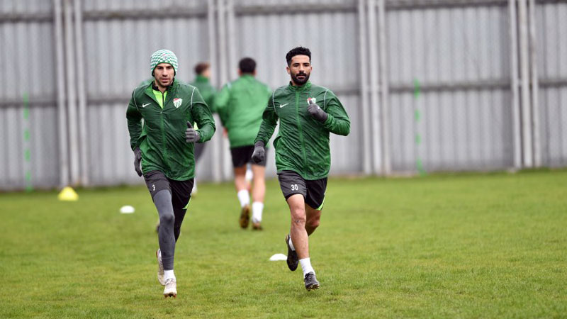 Bursaspor’da Boluspor maçı hazırlıkları sürüyor