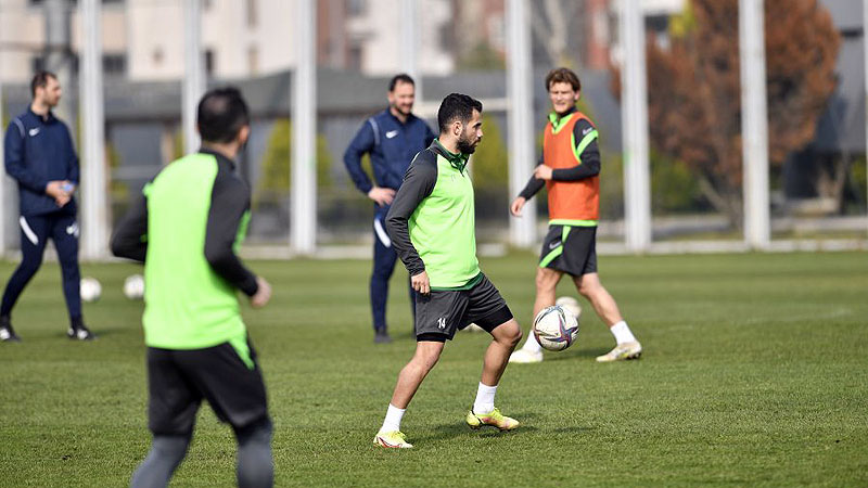 Bursaspor’da Bolu maçı hazırlıkları sürüyor