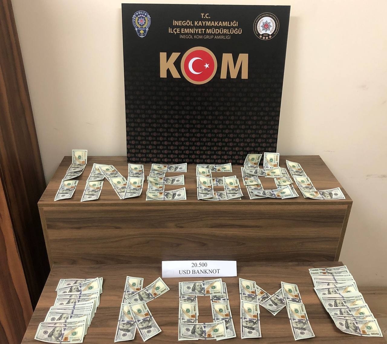 Bursa’da binlerce sahte dolar ele geçirildi!