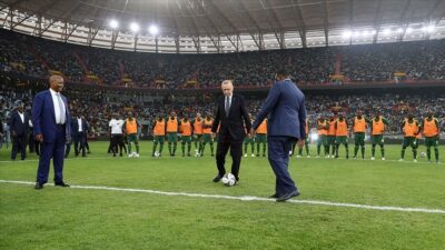 Senegal Stadı açıldı! Başlama vuruşu Erdoğan’dan