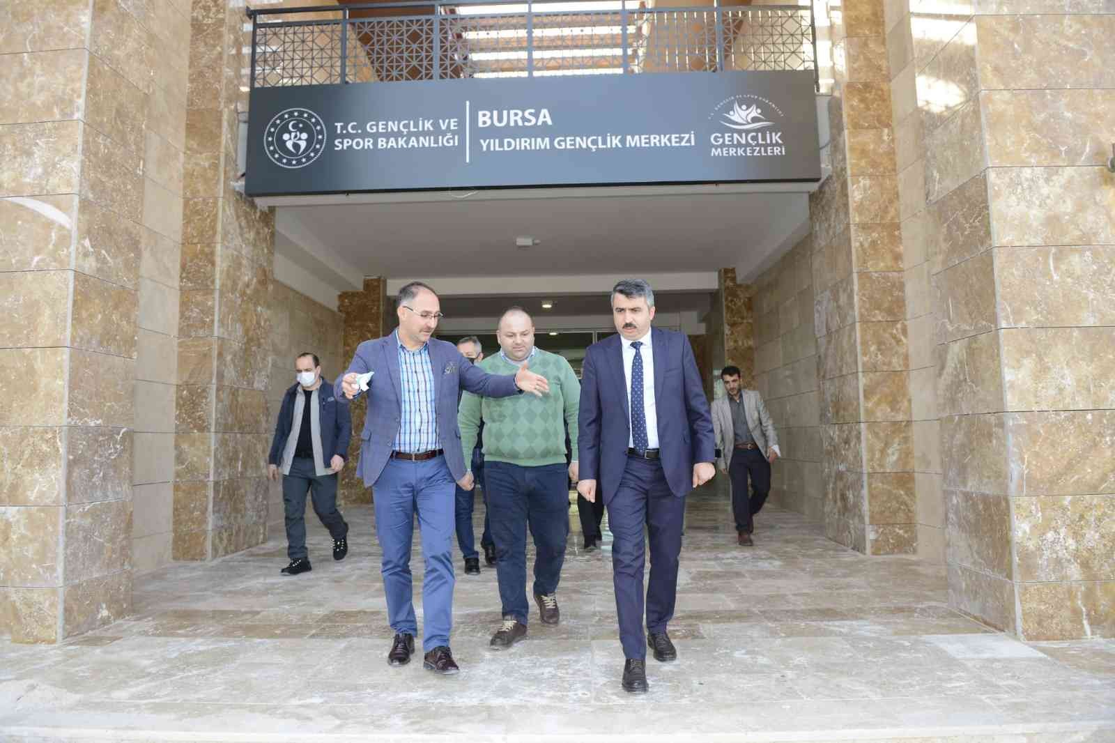 Yıldırım Gençlik Merkezi’nde sona yaklaşılıyor