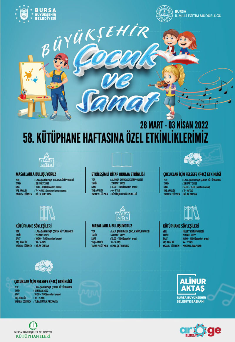 Kütüphanede şenlik var 1 131263 MTYyMzFiYz