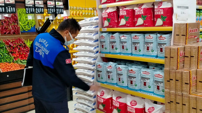 Osmangazi’de zabıtadan her gün KDV denetimi