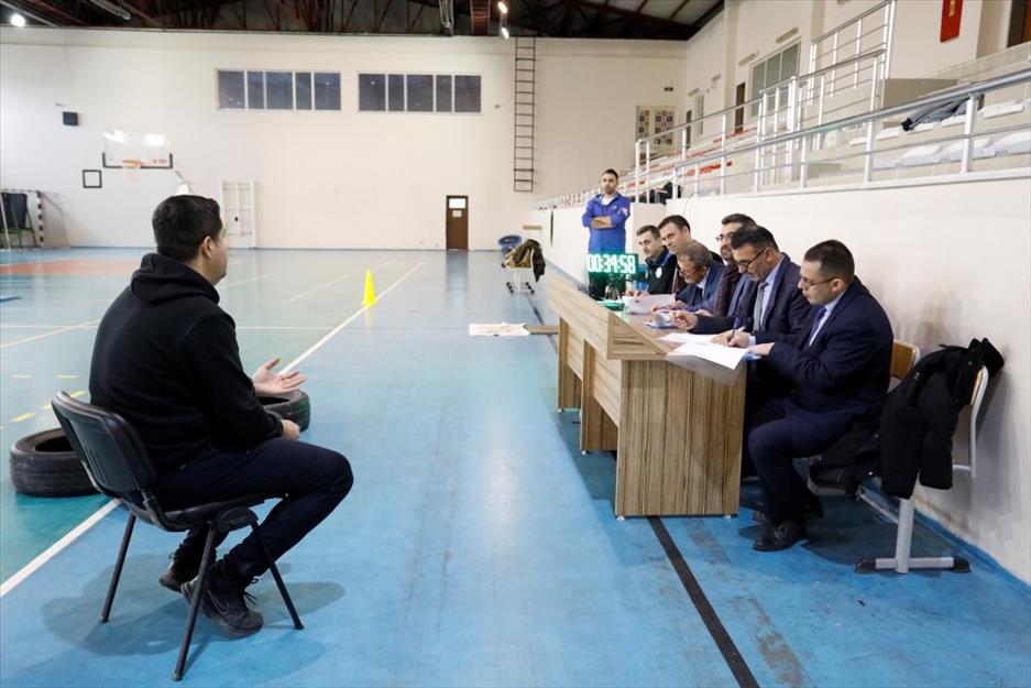 İnegöl Belediyesi kurum içi ünvan değişikliği sınavı yapıldı