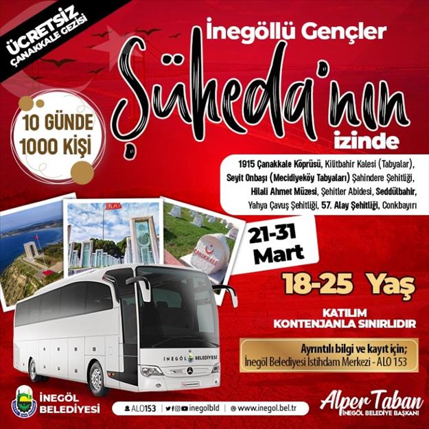 10 günde 1000 genç Çanakkale’yi gezecek 1 3040 10 gunde 1000 genc canakkale yi gezecek 5d3a8c4c 3af4 41d6 acd8 eef426be5943