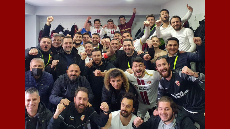 İnegöl’ün ayak sesleri İnegölspor, 2-1 geriye düştüğü maçta deplasmanda Etimesgut Belediyespor'u 3-2 yenerek