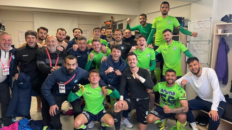 Yıldırım koşar adım! 2-0 Mavi beyazlılar Karaman Belediye'yi Oğuzhan ve Alperen'in golleriyle eli boş