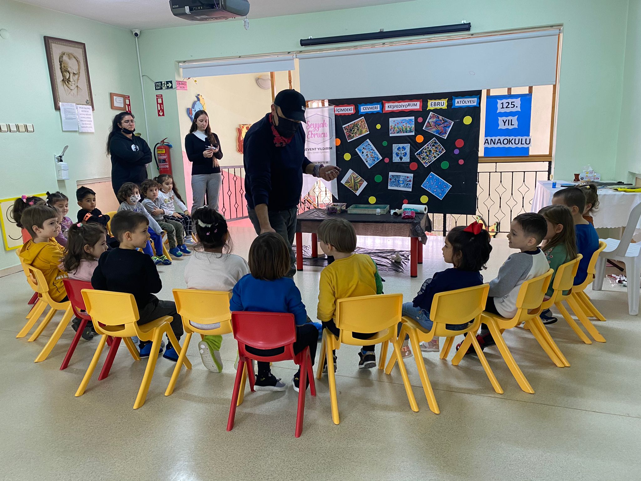 İçlerindeki ebruli cevherini keşfettiler İçlerindeki ebruli cevherini keşfettiler