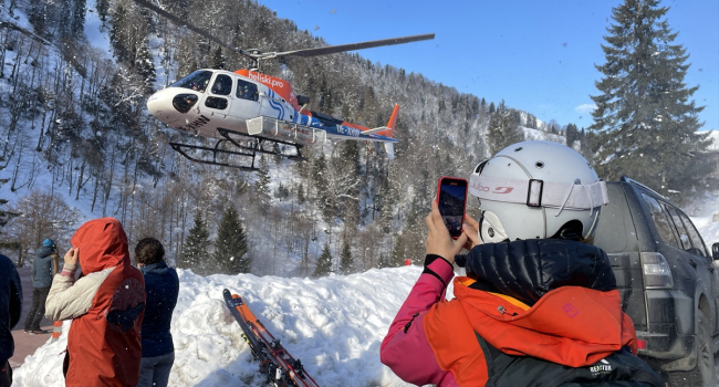 Heliski sezonu sona erdi Heliski sezonu sona erdi